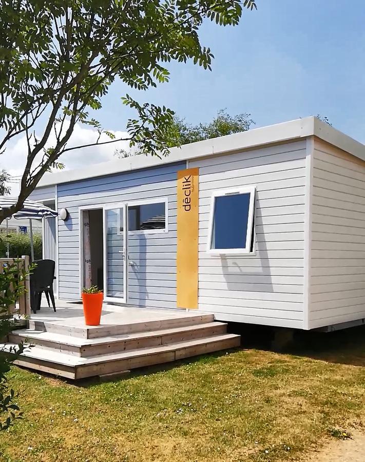 Camping De La Plage De Cleut-Rouz Fouesnant Exterior photo